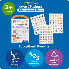 Skill Builders! Smart Stickers – Colors, Numbers & Shapes - ABC School Supplies
