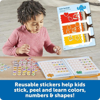Skill Builders! Smart Stickers – Colors, Numbers & Shapes - ABC School Supplies