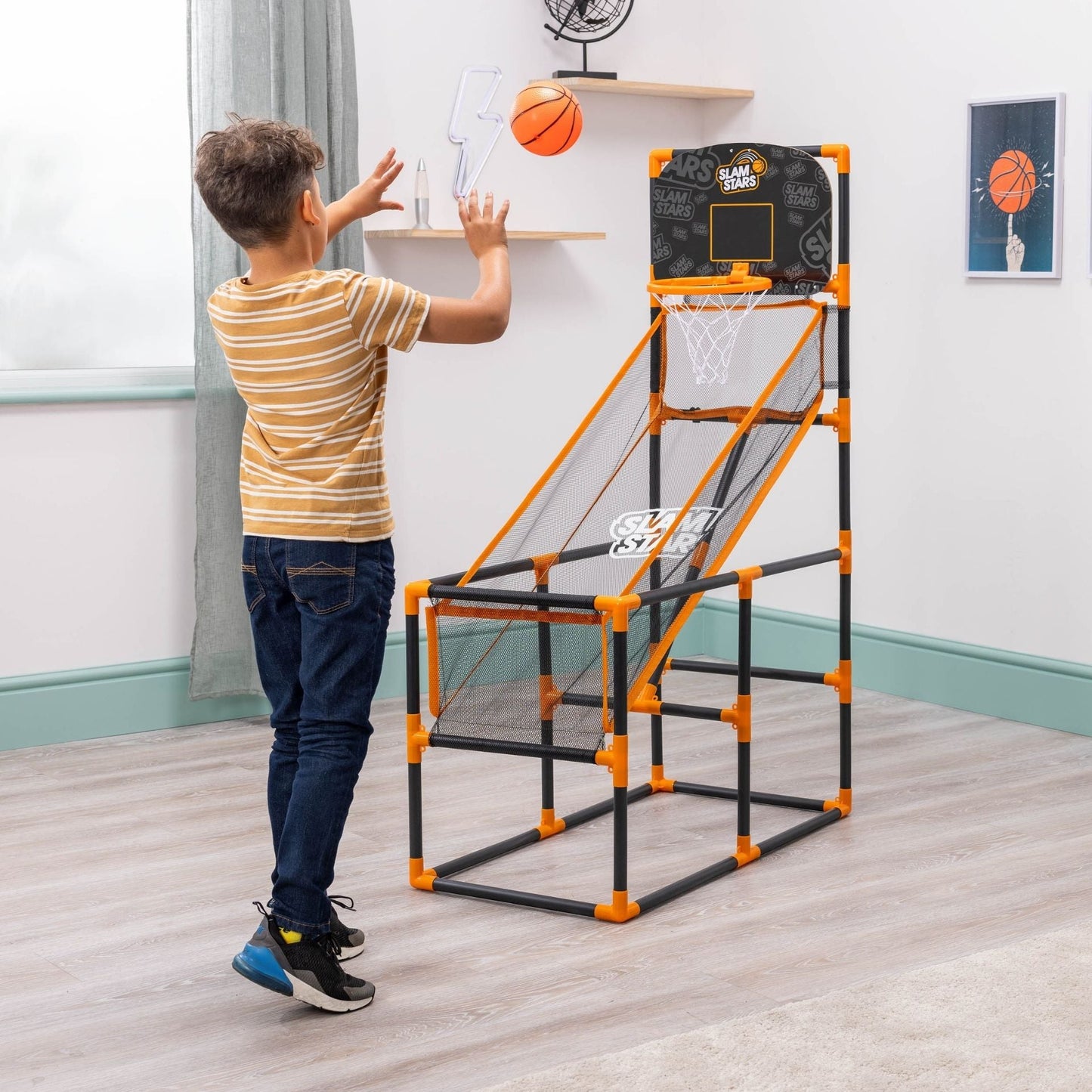 Slam Stars Indoor Basketball Game - ABC School Supplies