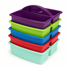 Small Plastic Desktop Caddy – 5 Assorted - ABC School Supplies
