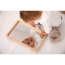 Small Wooden Mirror Tray - ABC School Supplies