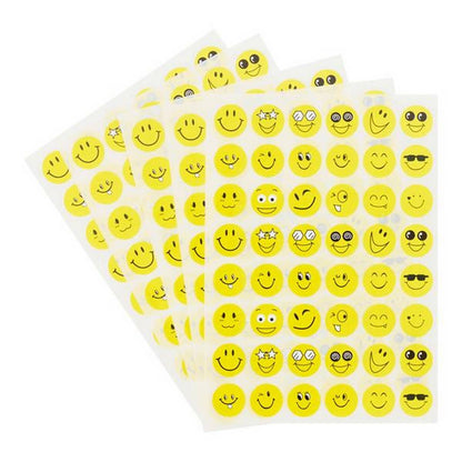 Smiley Faces Sticker Pack Of 240 - ABC School Supplies