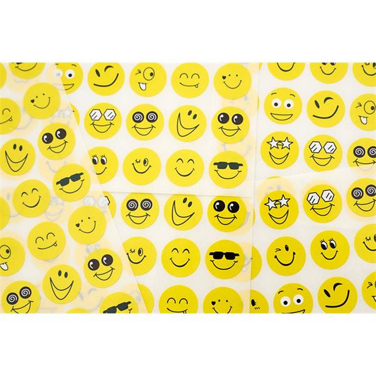 Smiley Faces Sticker Pack Of 240 - ABC School Supplies