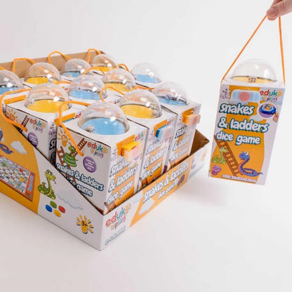 **Snakes & Ladders Dice Game - ABC School Supplies