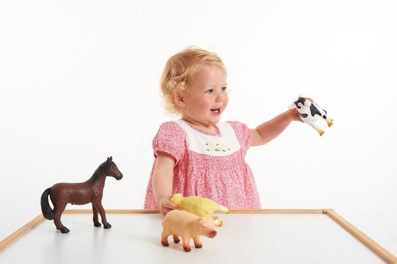 **Soft Rubber Farm Set - Pack Of 4 - ABC School Supplies