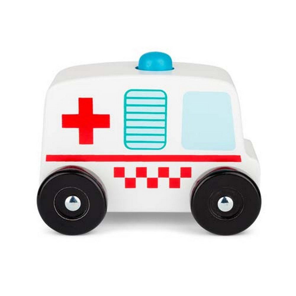 **Sound And Play Wooden Ambulance - ABC School Supplies