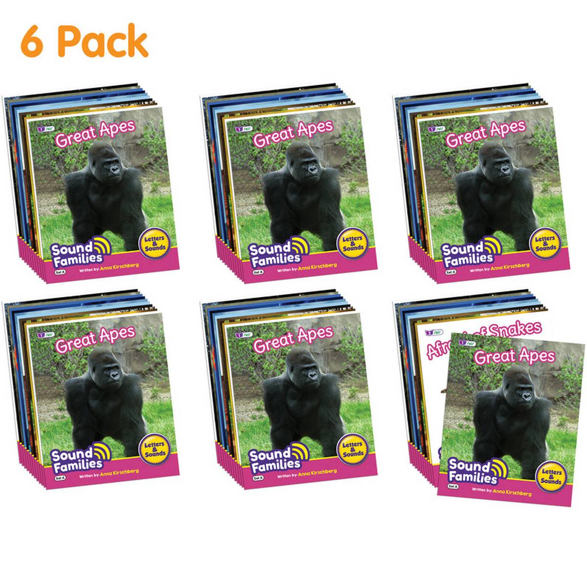 Sound Families Long Vowels Non - Fiction Phase 5.5 - 6 Pack - ABC School Supplies
