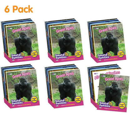 Sound Families Long Vowels Non - Fiction Phase 5.5 - 6 Pack - ABC School Supplies