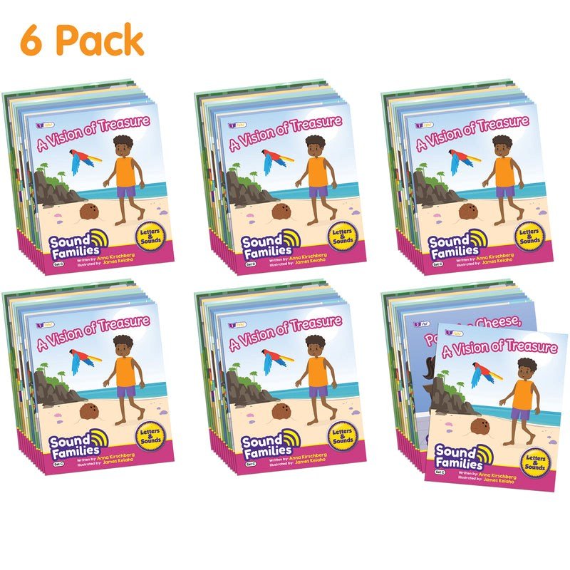 Sound Families Long Vowels Non - Fiction Phase 5.5 - 6 Pack - ABC School Supplies