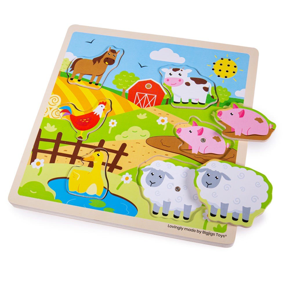 Sound Puzzle - Farm - ABC School Supplies