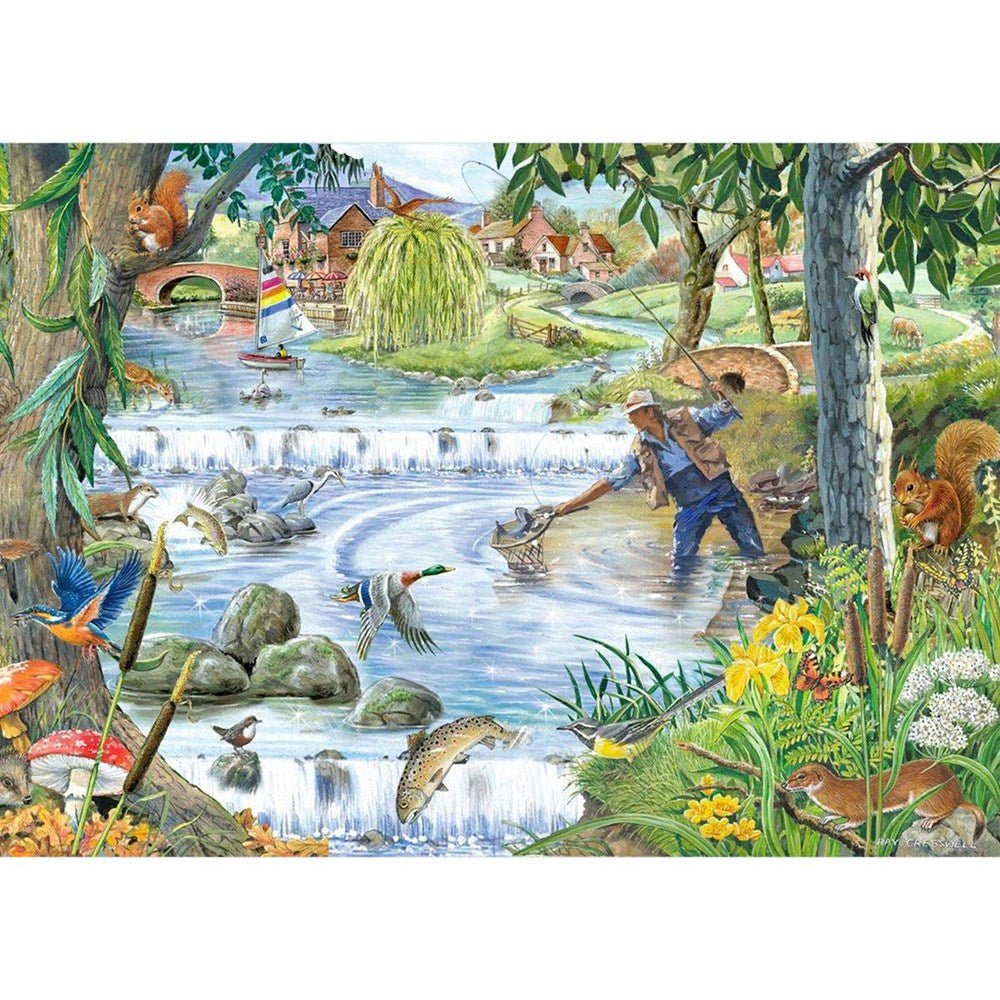 Sparkling Waters - BIG 250 Piece Jigsaw Puzzle - ABC School Supplies