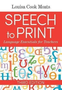 Speech To Print : Language Essentials For Teachers - ABC School Supplies
