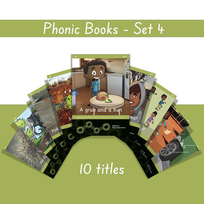 Speld Sa Phonic Books - Set 4 - (10 Titles) - ABC School Supplies