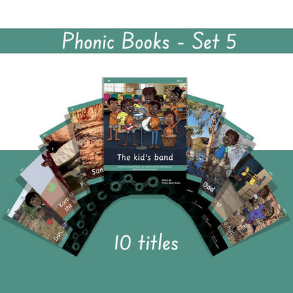 Speld Sa Phonic Books - Set 5 - (10 Titles) - ABC School Supplies