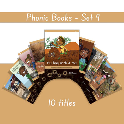 Speld Sa Phonic Books - Set 9 - (10 Titles) - ABC School Supplies