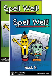 Spell Well Combo (Book A & Book B) - ABC School Supplies