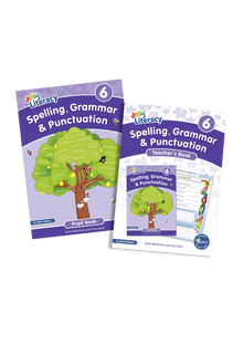 Spelling, Grammar & Punctuation Teacher & Pupil Book 6 Bundle (Print letters) - ABC School Supplies