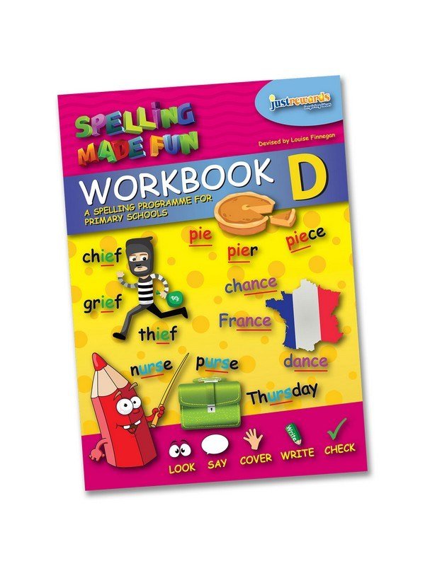 Spelling Made Fun Pupils Workbook D - ABC School Supplies