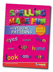 Spelling Made Fun (With Visual Patterns) Teachers Guide Book 2 Middle - ABC School Supplies