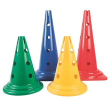 Spordas Cone With Holes 30 Cm 12 Holes Yellow - ABC School Supplies