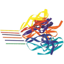 Spordas Rainbow Ribbon Wands - Set of 6 - ABC School Supplies