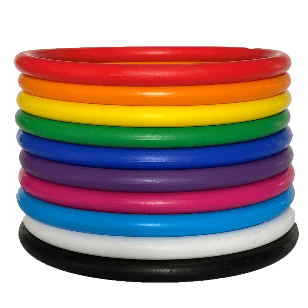 Spordas Set Of 10 Activity Tossing Rings - ABC School Supplies