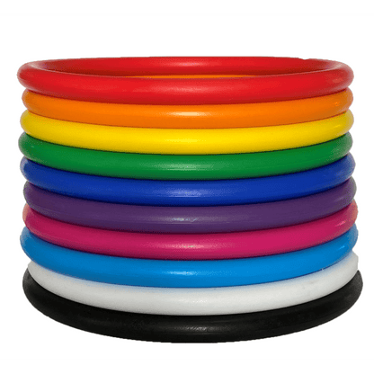 Spordas Set Of 10 Activity Tossing Rings - ABC School Supplies