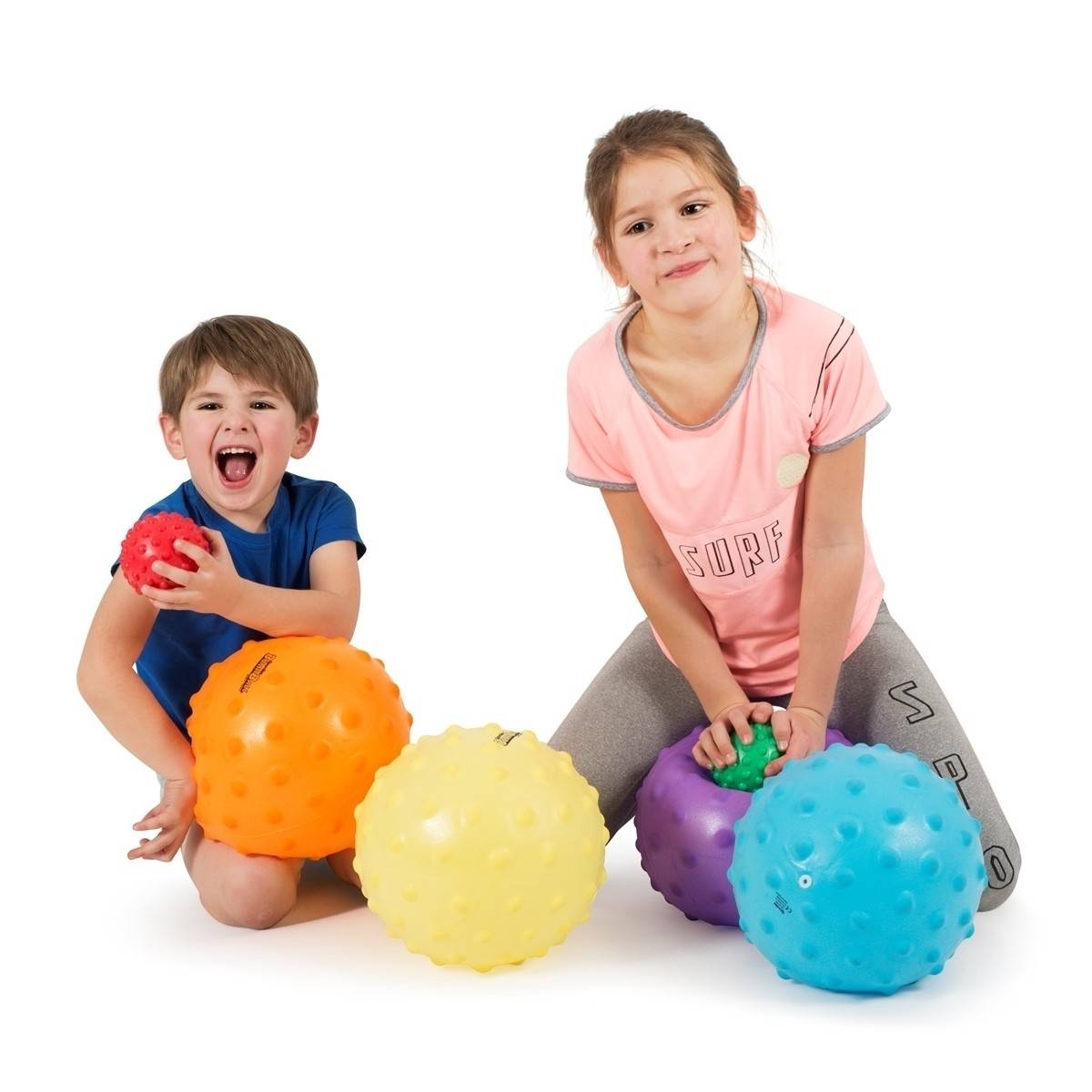 Spordas Set Of 6 Slomo Bump Balls 18Cm - ABC School Supplies