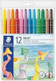 Staedtler Noris - Wax Twistables - 12 Pack - ABC School Supplies