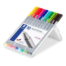 Staedtler Triplus 334 Fineliner Pen Assorted - Pack Of 10 - ABC School Supplies