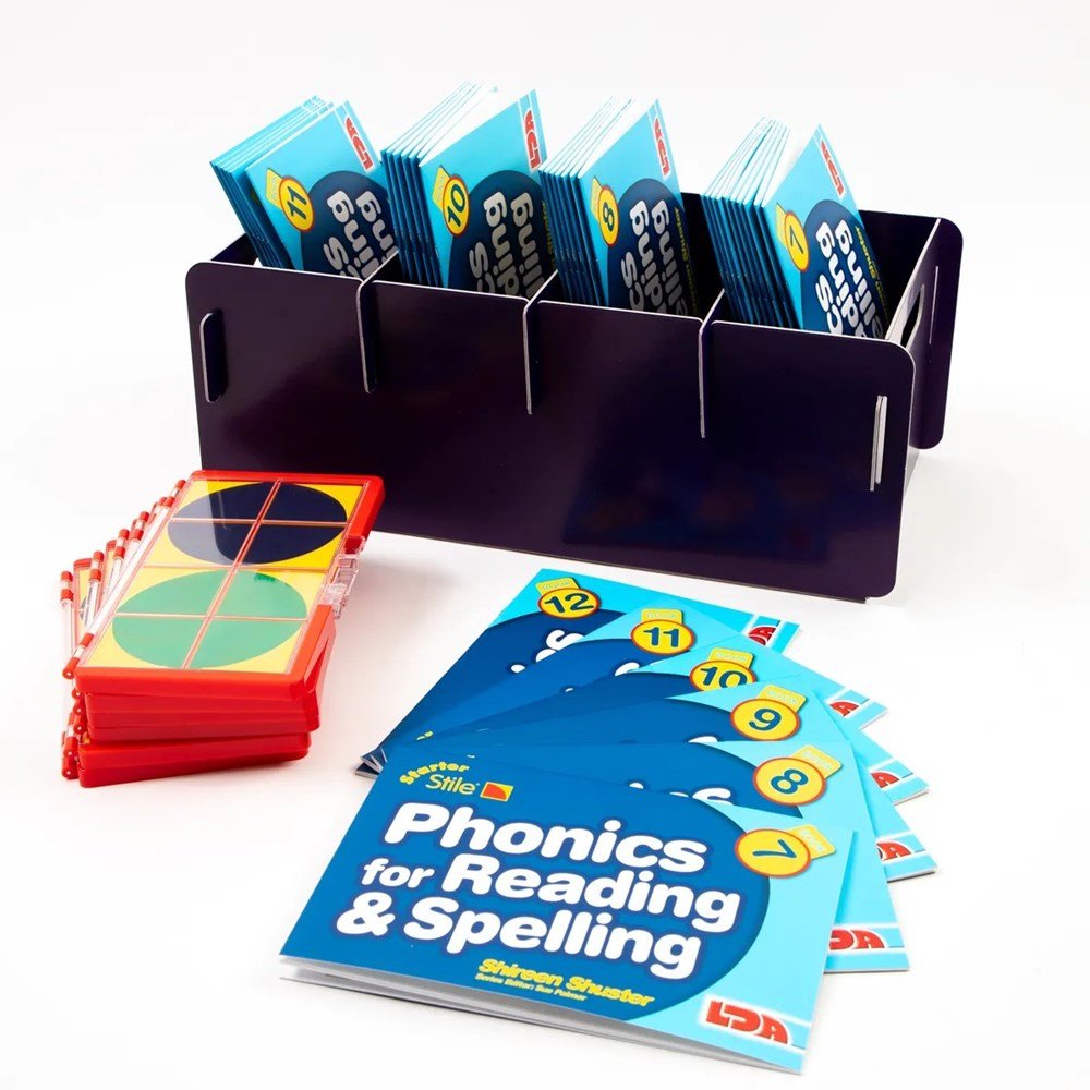 Starter Stile Phonics for Reading and Spelling Books 7 - 12 Multipack - Pack of 6 - ABC School Supplies