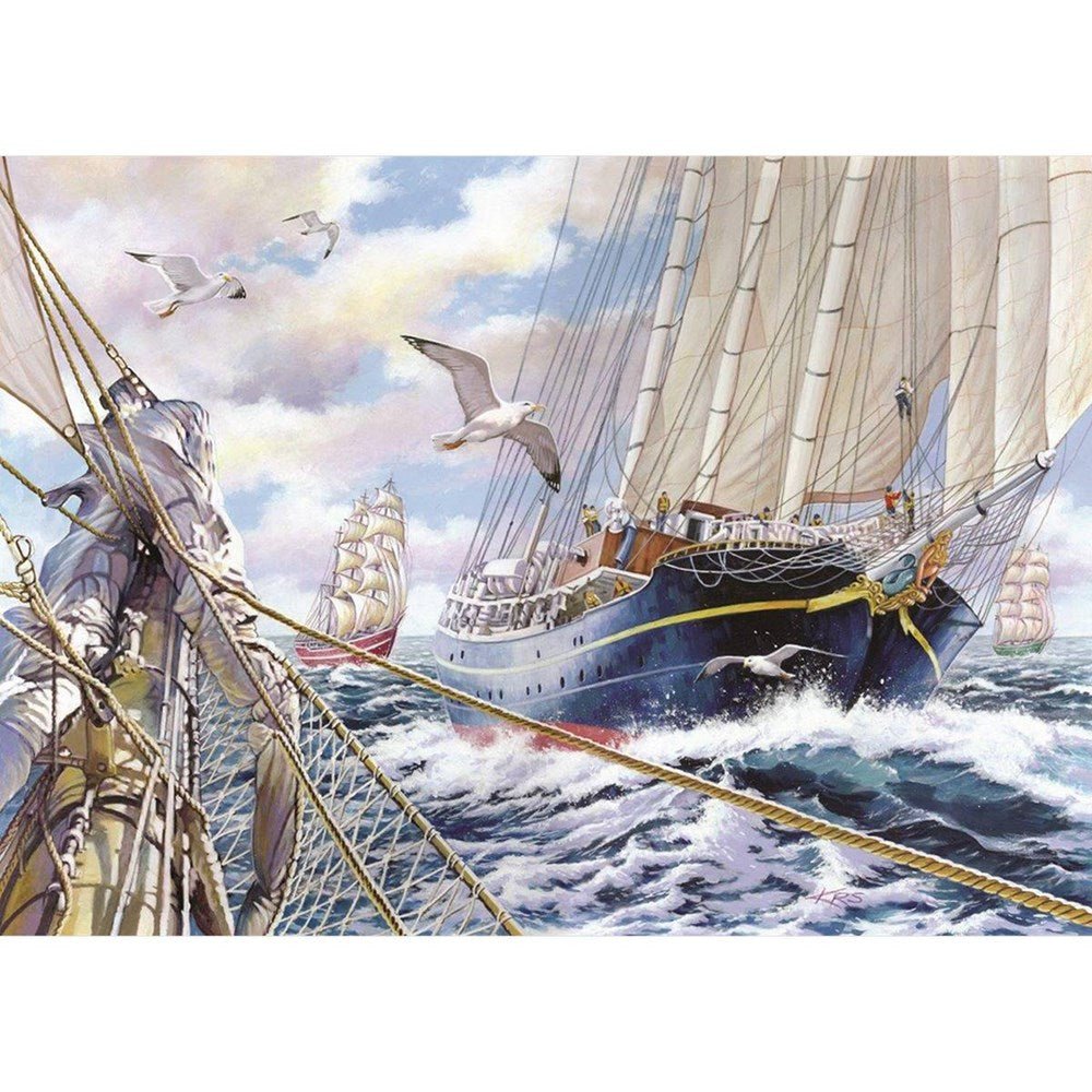 Steady As She Goes - BIG 500 Piece Jigsaw Puzzle - ABC School Supplies