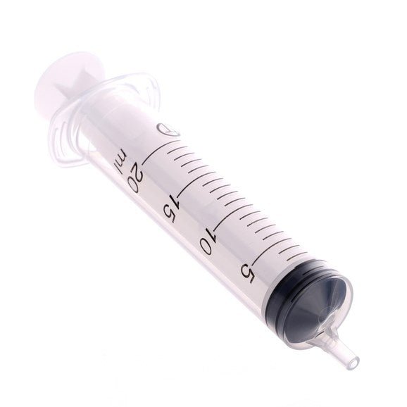 Sterile Plastic Syringe - 20Ml - Pack Of 50 - ABC School Supplies