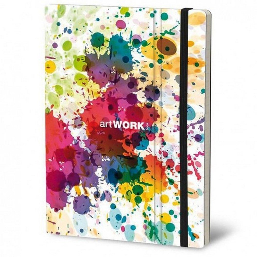 Stifflex Artwork Sketchbook - Colour Splash (15 X 21Cm) - ABC School Supplies