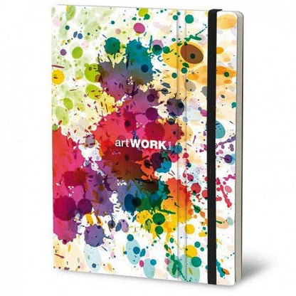 Stifflex Artwork Sketchbook - Colour Splash (15 X 21Cm) - ABC School Supplies
