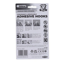 Stik.ie 5 Pack Removable Adhesive Hooks - 35x31mm - ABC School Supplies