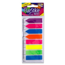 Stik.ie Flag Stickie Notes On Ruler - ABC School Supplies