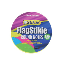 Stik.ie Post-It Round Sticky Notes 80 x 80mm - ABC School Supplies