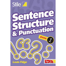 Stilesentence Structure Punctuation 1-12 - ABC School Supplies