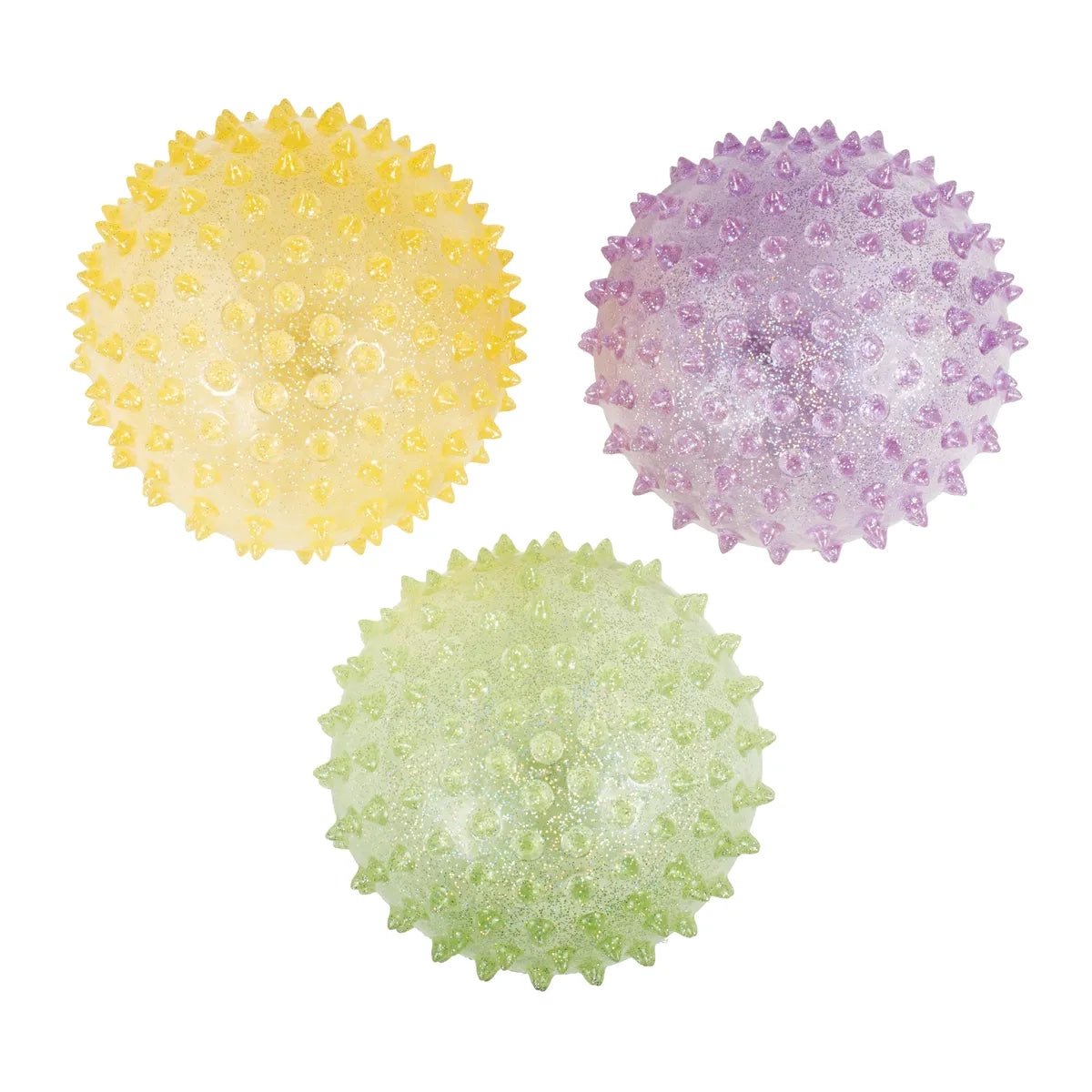 Stimove Set Of 3 Glitter Knobby Balls - ABC School Supplies