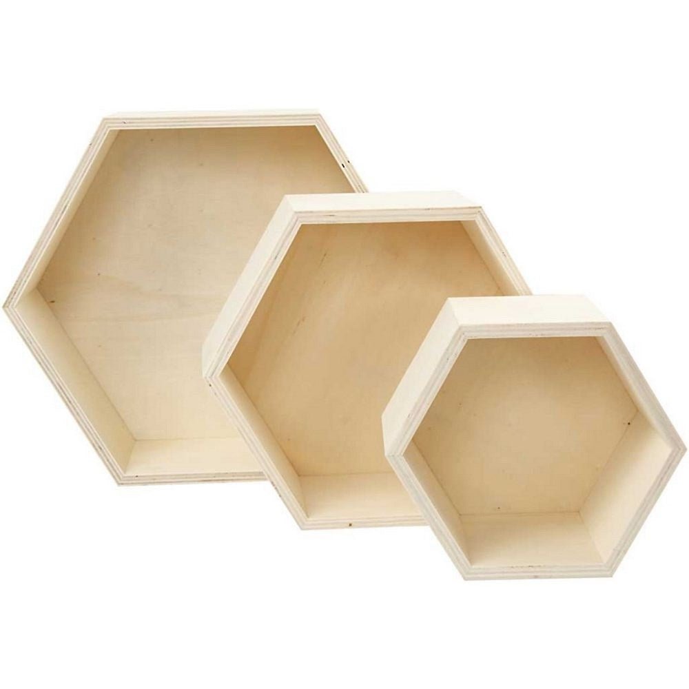 Storage Boxes - Hexagonal - ABC School Supplies