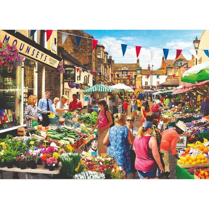 Street Market - 500 Piece Jigsaw Puzzle - ABC School Supplies