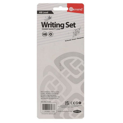 Student Solutions 12Pc Pencils Eraser & Sharpener Set - ABC School Supplies
