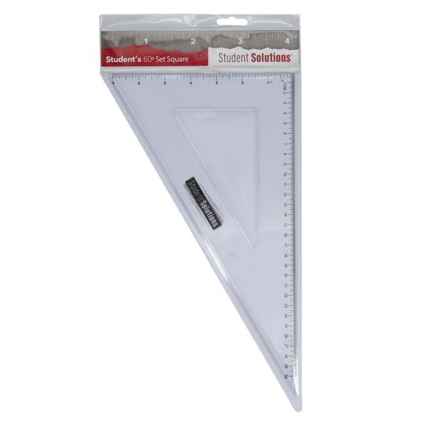 Student Solutions 37Cm 60* Set Square - ABC School Supplies