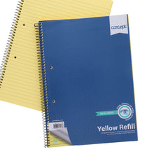 Student Solutions A4 160Pg Visual Memory Aid Spiral - Yellow - ABC School Supplies