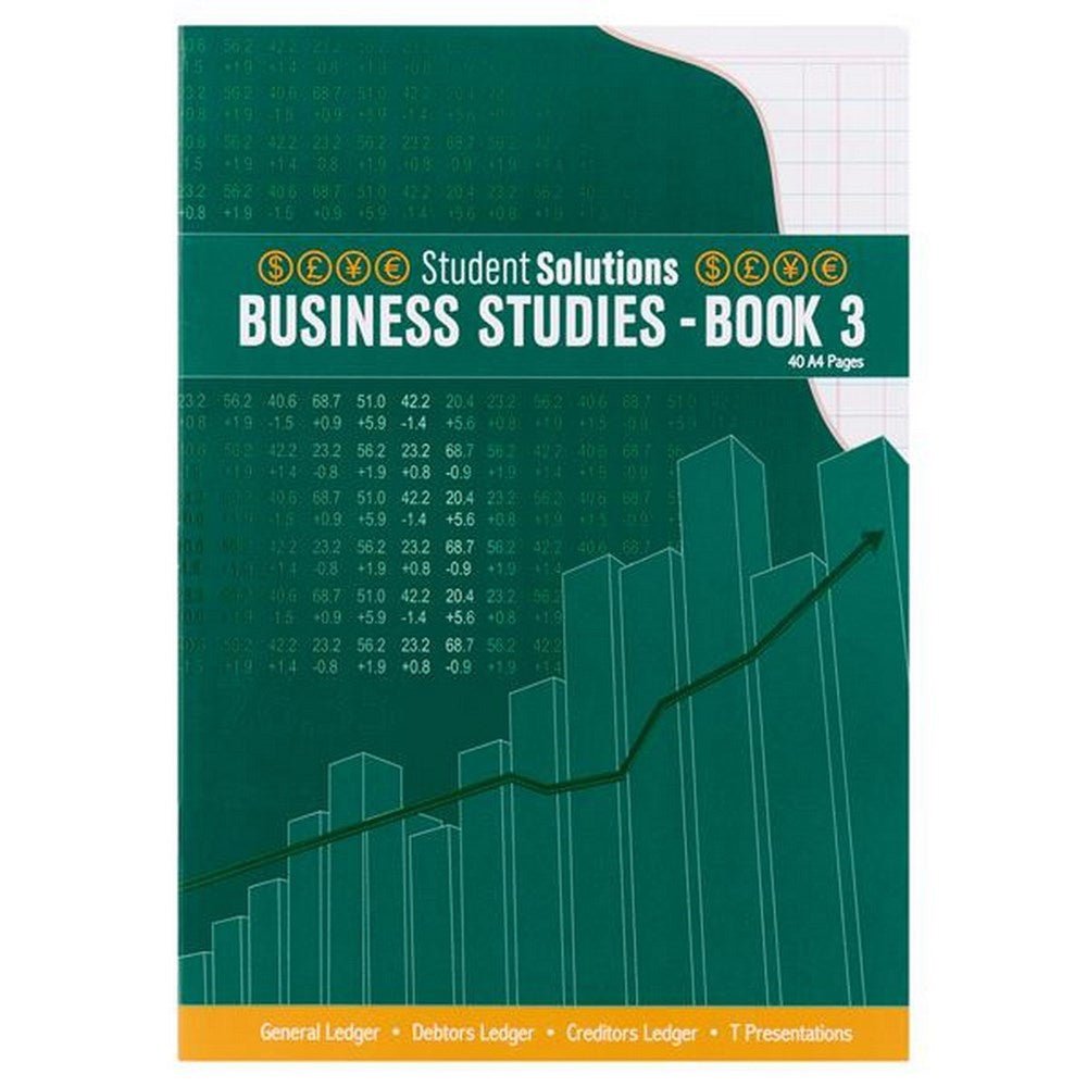 Student Solutions A4 40Pg Business Studies - Book 3 - ABC School Supplies