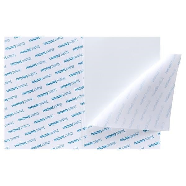 Student Solutions A4 Heavy Duty Peel and Wrap Transparent Book Covers Pack of 10 - ABC School Supplies