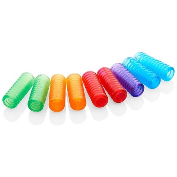Student Solutions Glitter Pencil Grips Pack Of 10 - ABC School Supplies