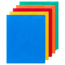 **Student Solutions Heavy Duty Copy Book Covers Coloured - Pack Of 5 - ABC School Supplies