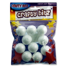 Styrofoam Balls 30mm Pack Of 10 - ABC School Supplies